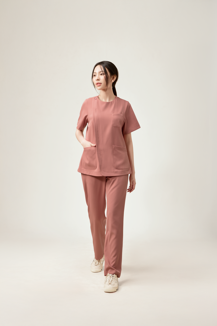SCRUBS Y2024 PREMIUM HỒNG CAM